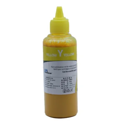 100ml sublimation ink 6 color inkjet printer ink printer for non 100% cotton material