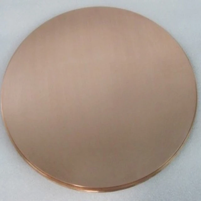 ISO certificated 99.99995% purity copper sputtering target with cheap price made in China for sale