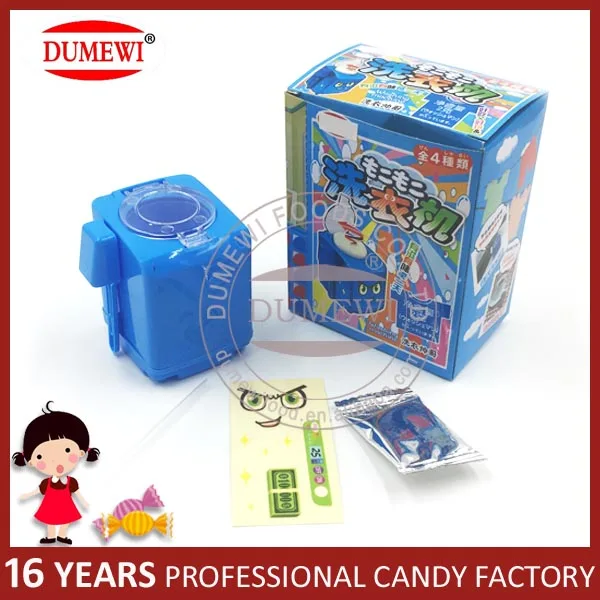 Funny DIY for Kids Japanese Washing Machine Toy Candy