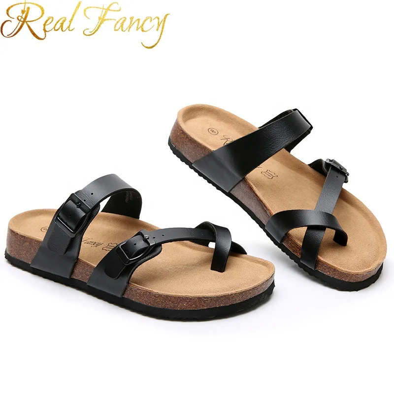 Мужские Тапочки нового дизайна на заказ, сдвижные сандалии из искусственной кожи на ремешке, сандалии с подошвой Eva для мужчин