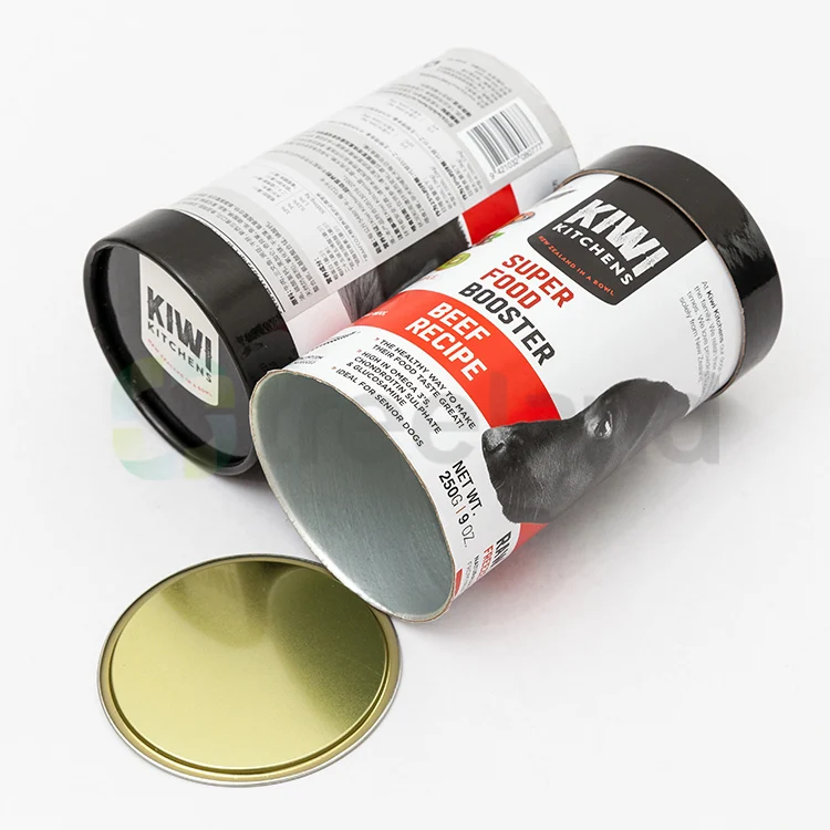 Manufacture Composite Can Composite Paper Empty Coffee Can Canister Wholesale