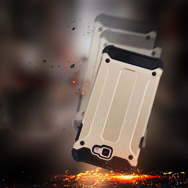 combo hybrid pc tpu armor case for Samsung j2 j3 j5 j6 J7 j8 pro Prime , 2 in 1 hard phone cover for Samsung J7 Prime