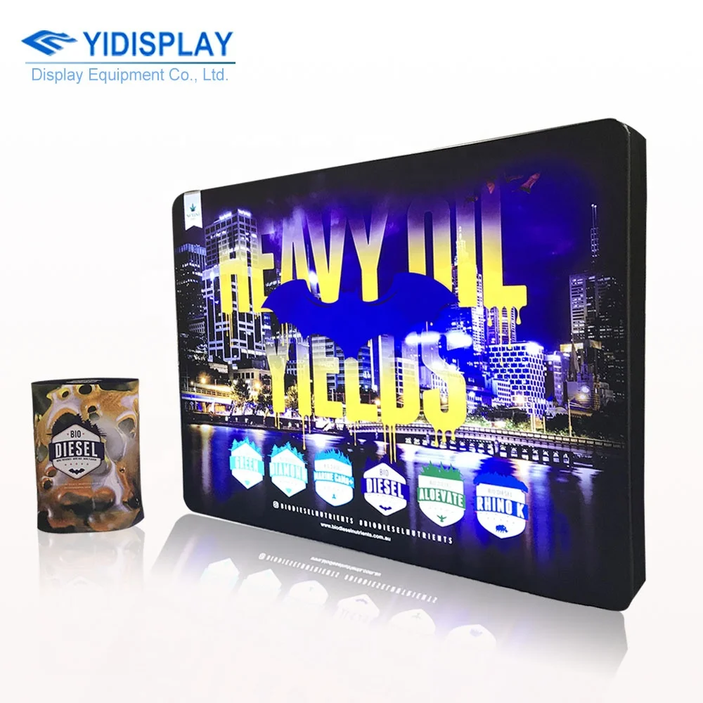 YIDISPLAY ODM складной баннер на заказ с подставкой для выставочного