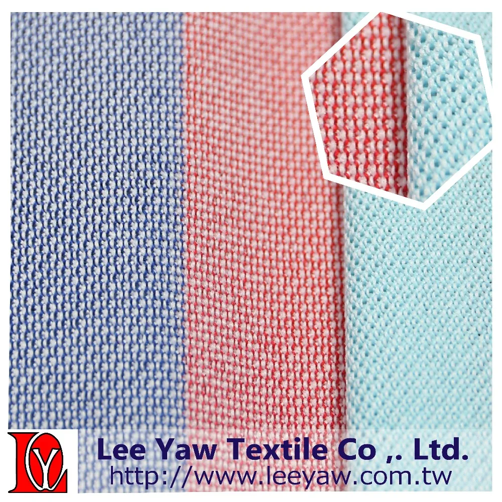 auto stripe oxford pique fabric
