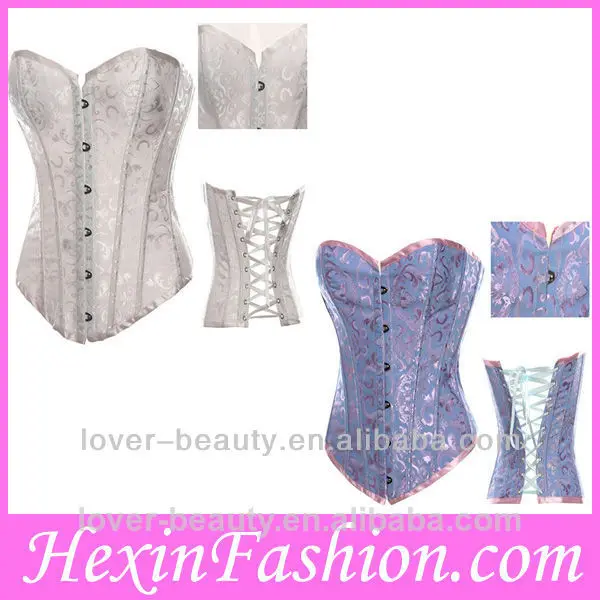 wholesale jewelry cheaphigh quality corset bustier(mixtures of 2 styles)