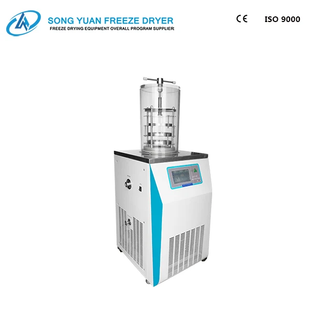 Small lab Vacuum Freeze Dryer machine Laboratory/Home Use Lyophilized food/fruit/powder