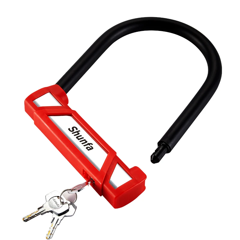 Motorcycle and Bicycle Black lock Factory Wholesale Suitable for Motorcycle and Bicycle Black lock