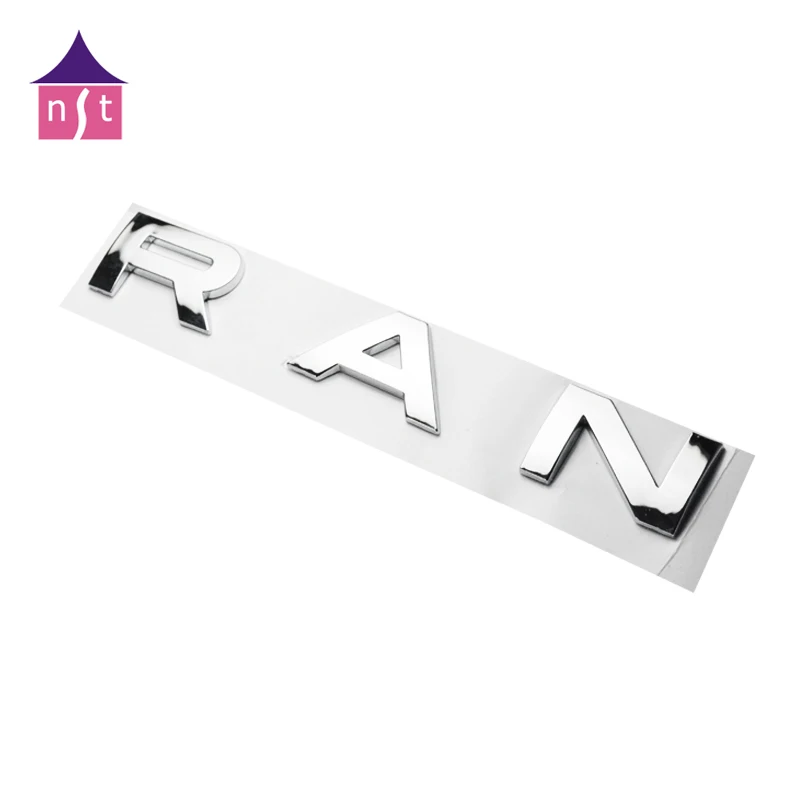ABS 3D car emblem car body abs sticker emblem automotive electroplated logo 3d plastic nameplate car