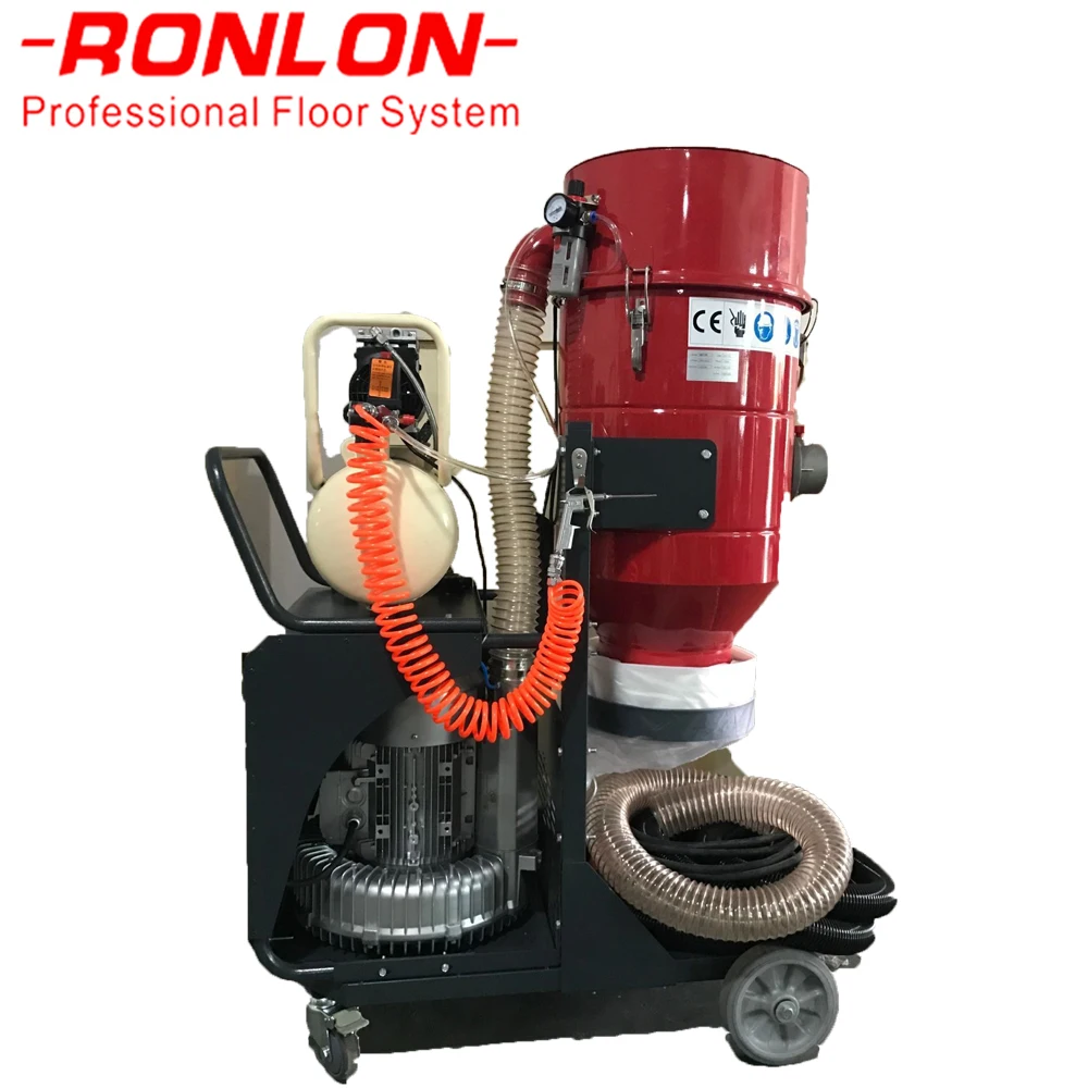 HEPA dust collector concrete grinding machines