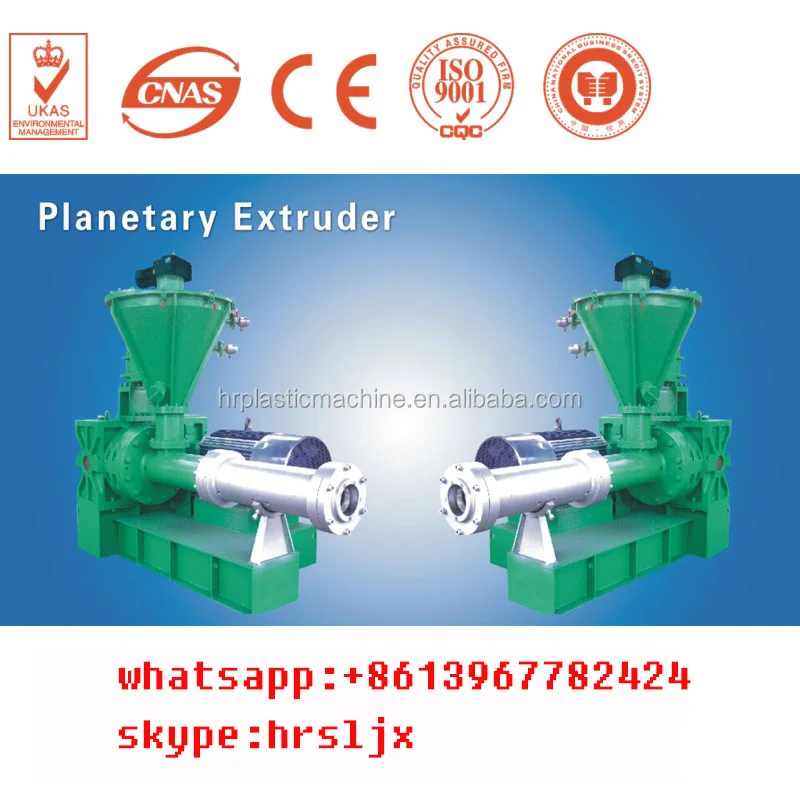 PVC calendering machine, planetary extruder, internal banbury mixer
