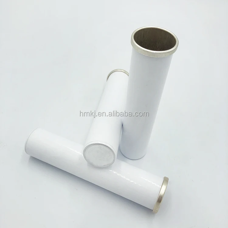 
custom printed aluminum cigar tube effervescent tablet tube 