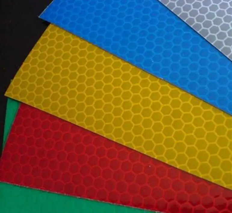 Inkjet Digital Printing PVC Honeycomb Reflective Vinyl Sticker for Advertisement