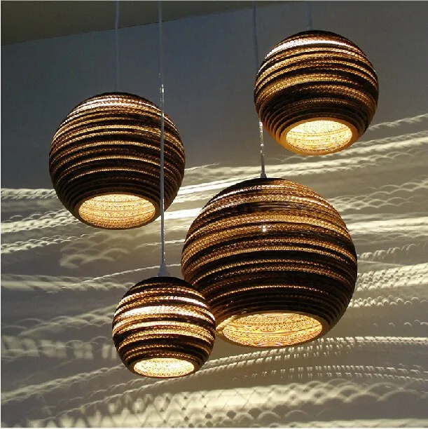 Paper Pendant Lamp Fashion Project Pendant Lamp For Villa