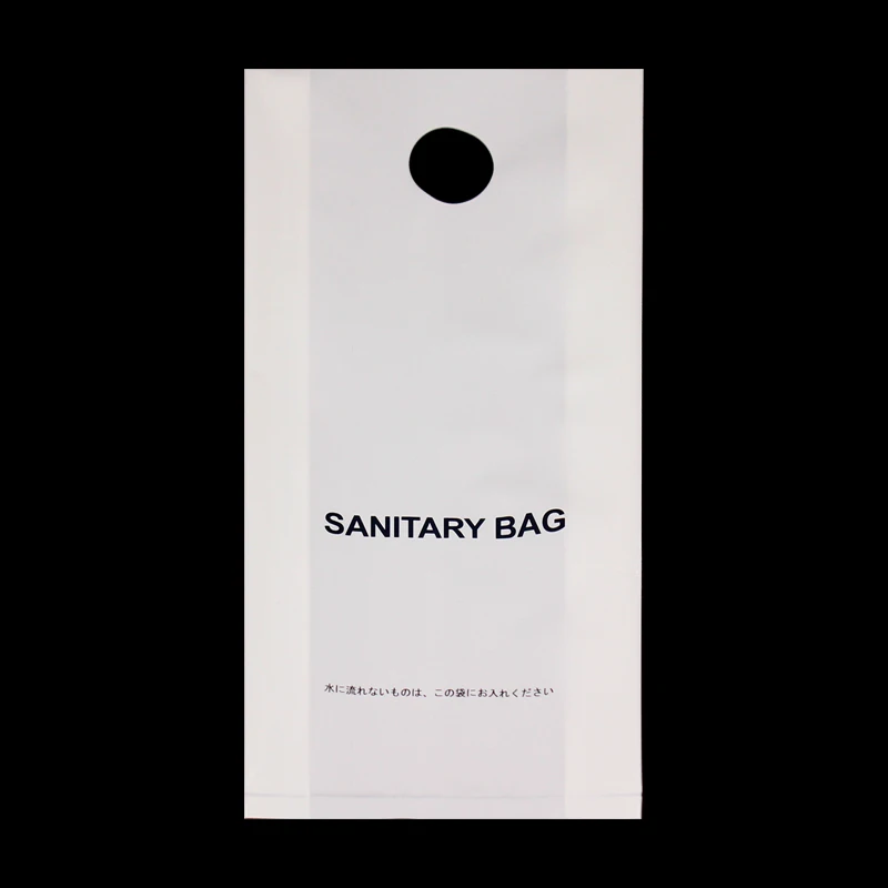 China custom size poly pva water soluble gold plastic bag