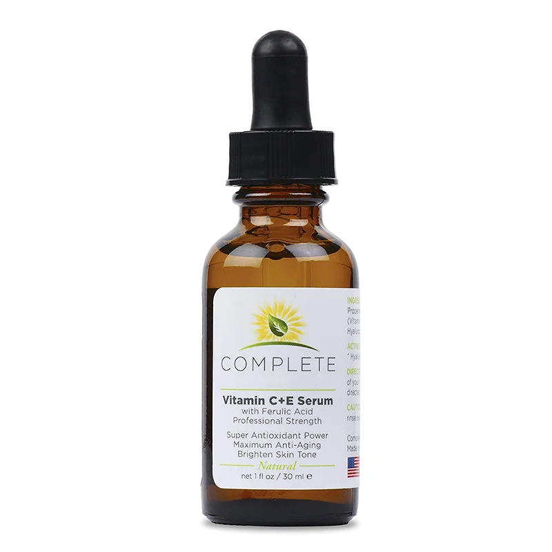 Private Label Natural Collagen Best Skin Care 5 in 1 Face Serum Booster Whitening Vitamin Serum For Face