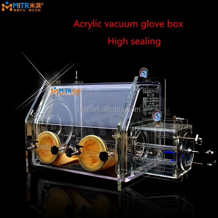 Hot sale inert atmosphere  vacuum  isolation  dustproof glovebox glove bag laboratory
