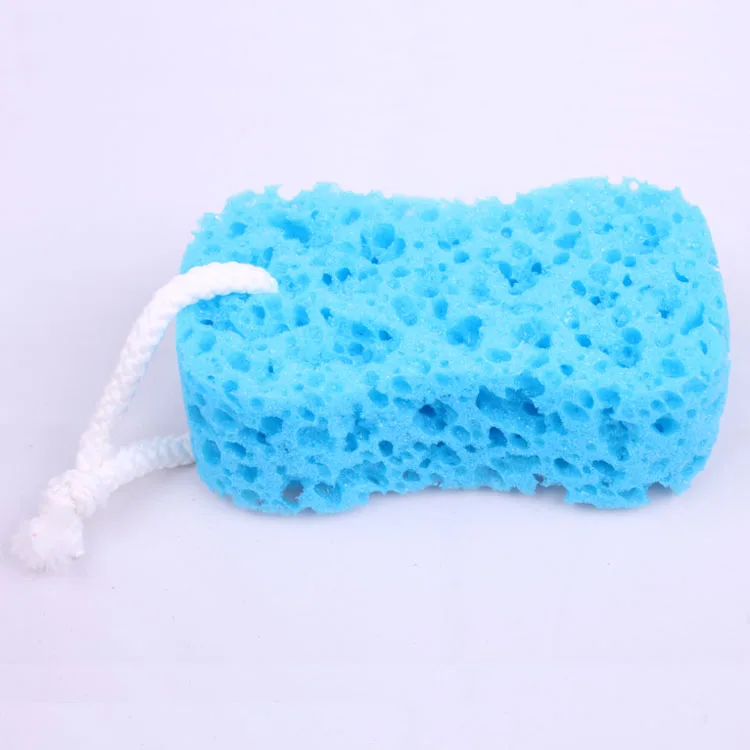 Customized shaped multi colors factory cheap wholesale natural sea eco mesh bath sponge