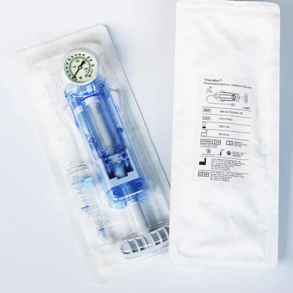 Medical Angioplasty Inflation Device Indeflator