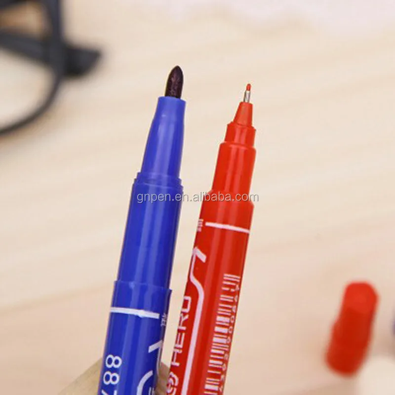 Superior Quality Small Double-headed permanent marker pen Hoop Line marker