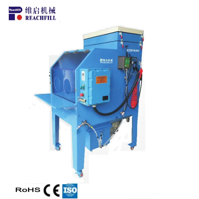 
Reachfill hot toner cleaning machine for recycle toner cartridges or toner bottles with cleaning station 