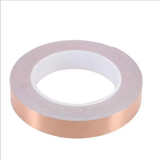 conductive EMI  Transformer Winding Copper Foil Tape/U05 copper foil tape for EMI shielding/Copper foil tape