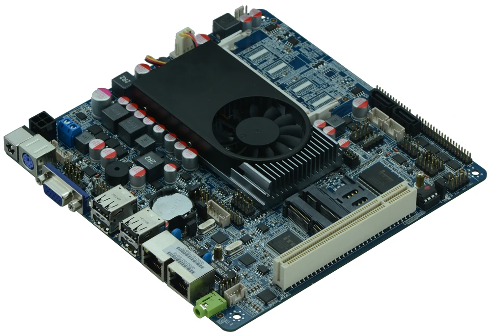 Intel 3317u все в одной материнской ITX_K68_I5 тонкий промышленных встроенных материнская плата с 8 * USB 6 * COM