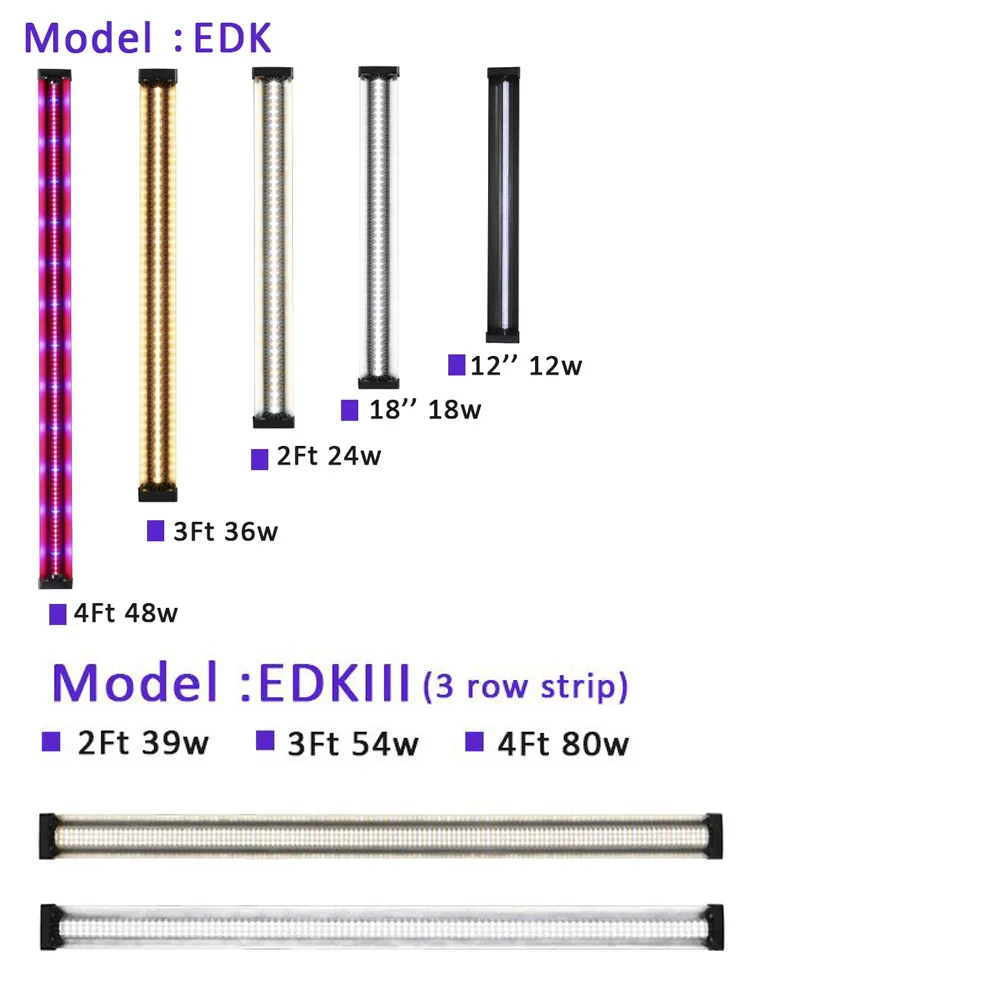 indoor gardening hydroponic system bulbs high power led plant grow light strip