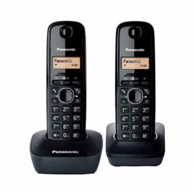 Panasonic KX-TG3412 2,4 ГГц беспроводной телефон беспроводной стационарный Янтарная подсветка ЖК Caller ID домофон