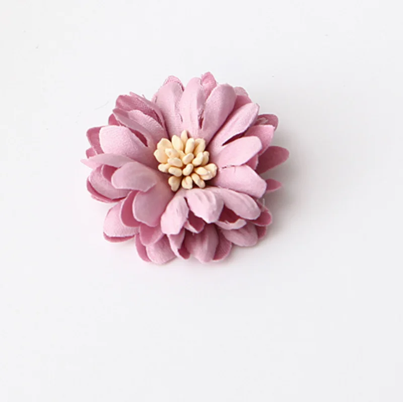Colorful Flower Corsage for clothing flower applique for hair accessory