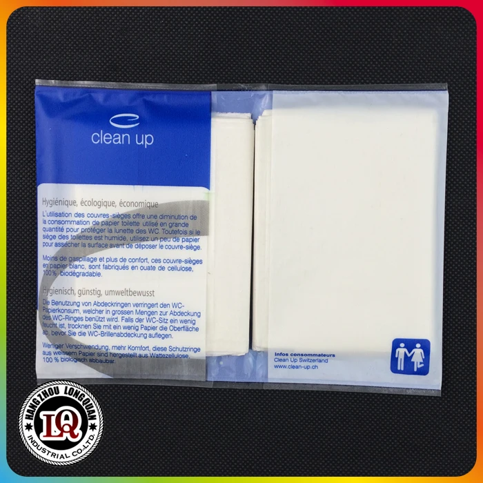 Portable Take Away Toilet Seat Cover Paper