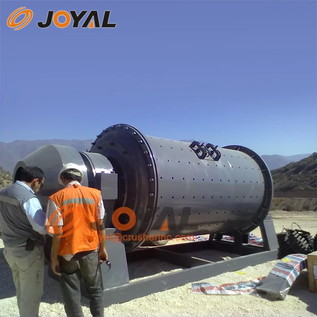 JOYAL ballmill Dry/Wet Grinding Type Grate Overflow Ball Mill