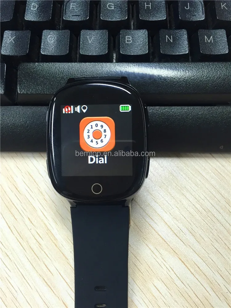  Трехрежимное позиционирование GPS/LBS/WIFI цветной сенсорный экран 1 54 дюйма выпадающая сигнализация GPS-трекер с монитором сердечного ритма и SOS