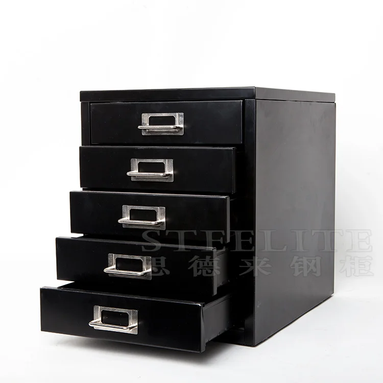 5 drawer metal file cabinet sliding metal filing cabinet design for desktop