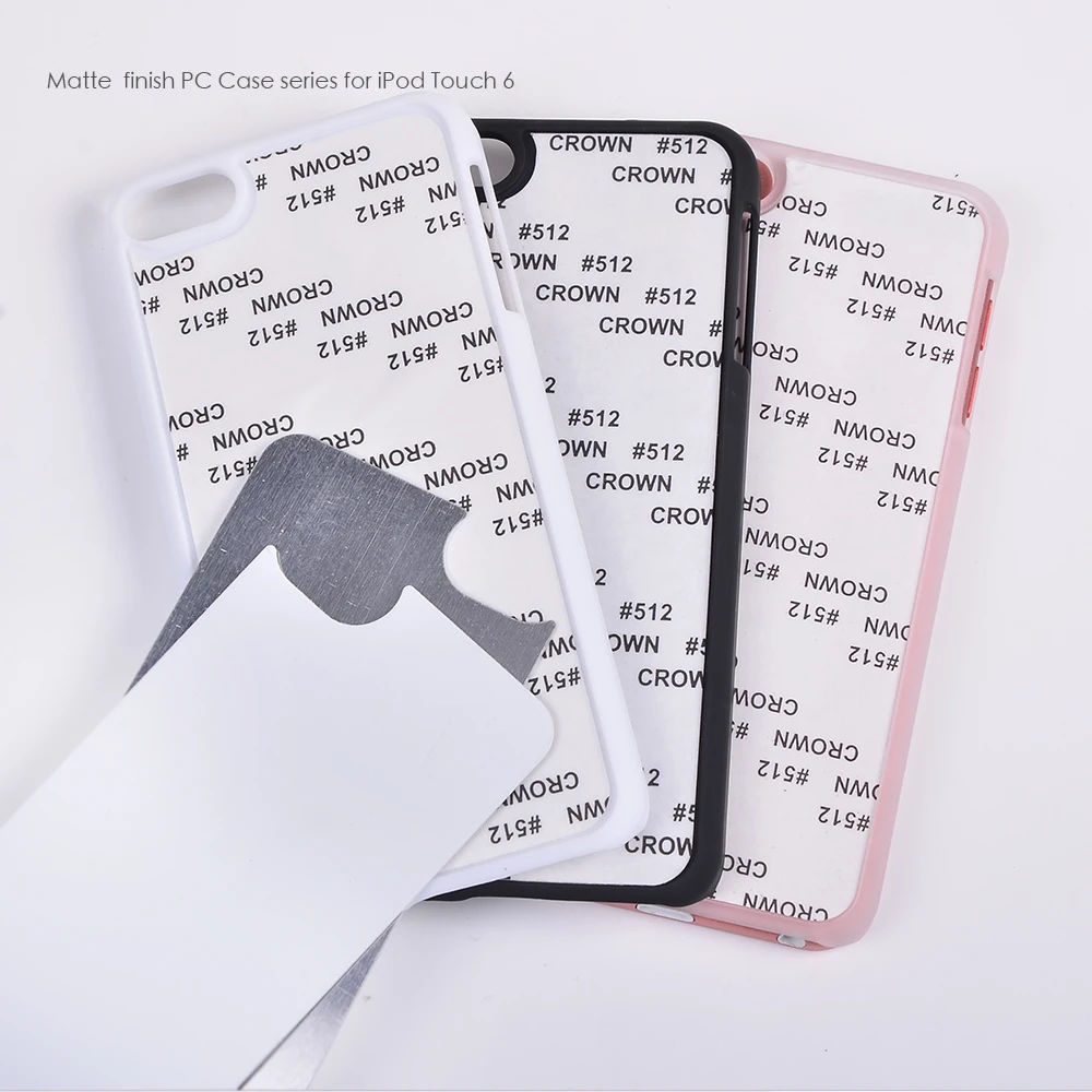Kundenspezifische 2D Sublimationsdruck PC TPU Handyfall iPod Touch 6 Handy-Zubehör