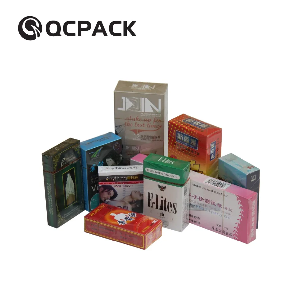 
king-size Cigarette Cellophane film wrapping Machine 