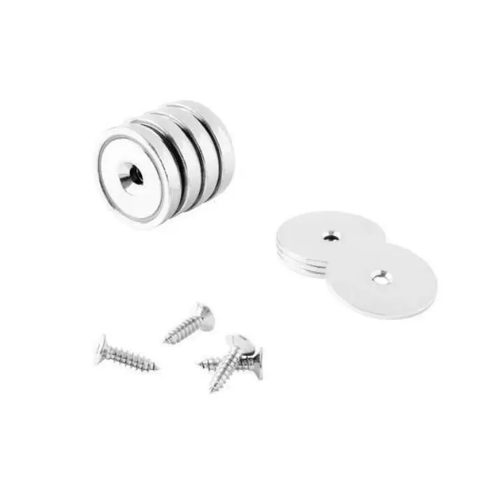 Hot in Market Sintered Neodymium Cup Magnet With Ni Coating