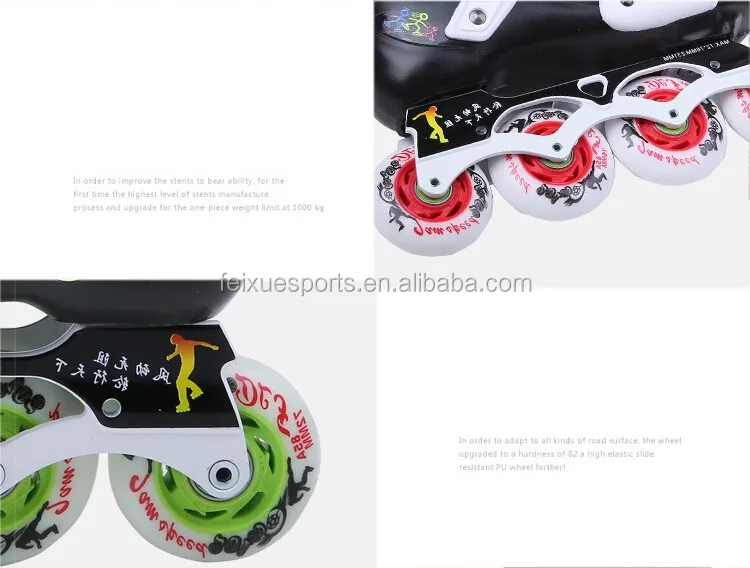 
adult inline skating patins roller blading four wheel skates shoes for Kids children men women 