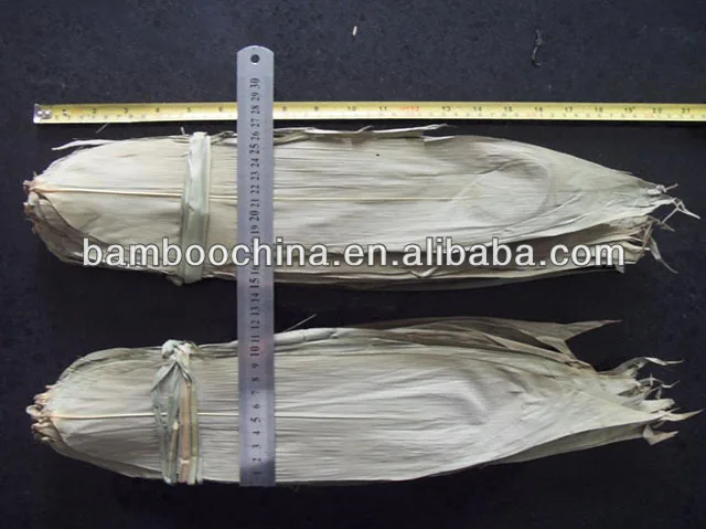 Зеленые Свежие Бамбуковые листья вакуумные Упакованные для суши бамбуковые