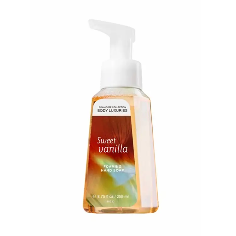 OEM brands natural perfume liquid foaming hand soap for women