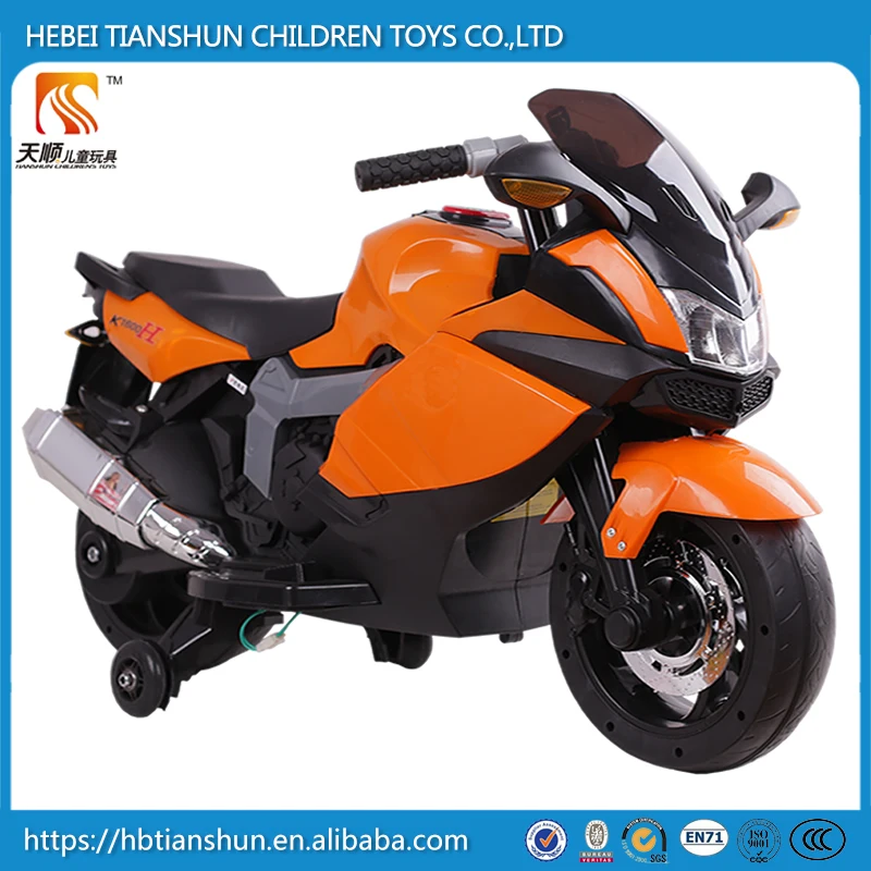 PP Plastic Type and Ride On Toy Style Kids driving motorcycle