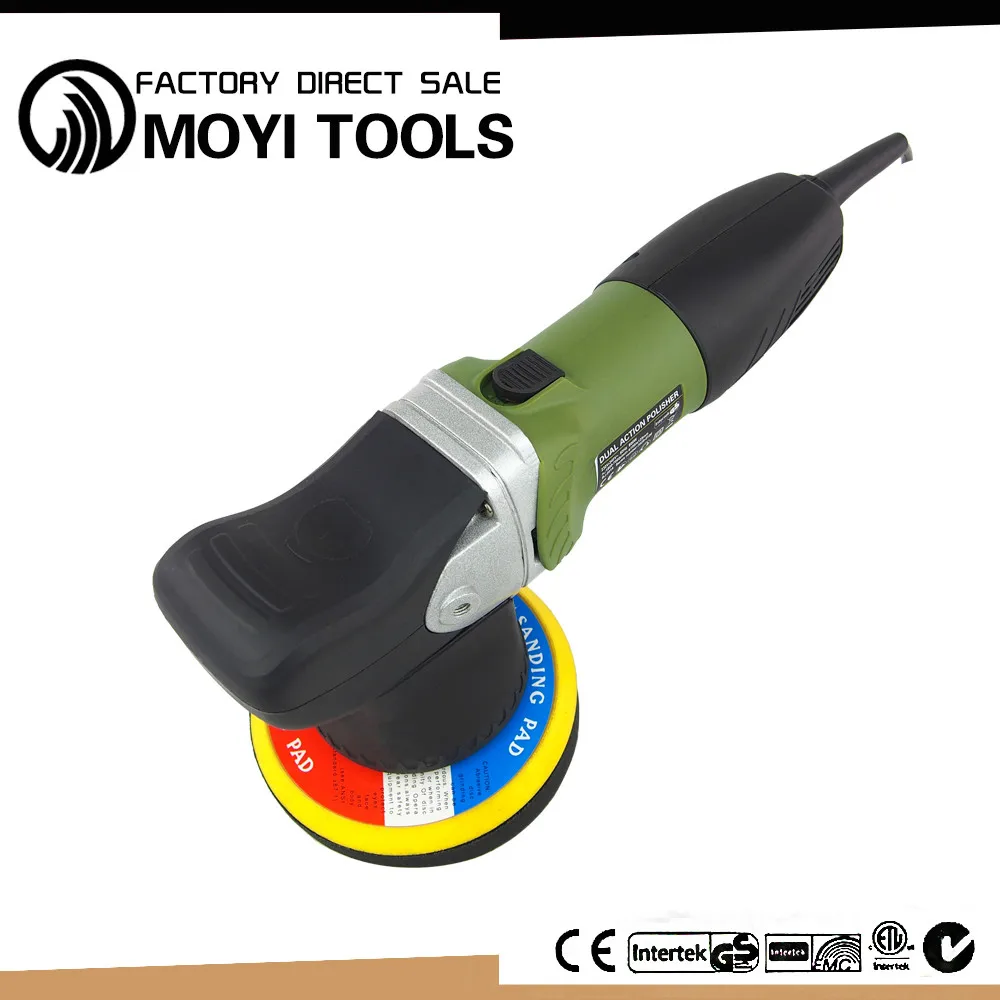 China Professional 1000-4000Rpm 125Mm 800W 7A Mini Rotary Car Polisher