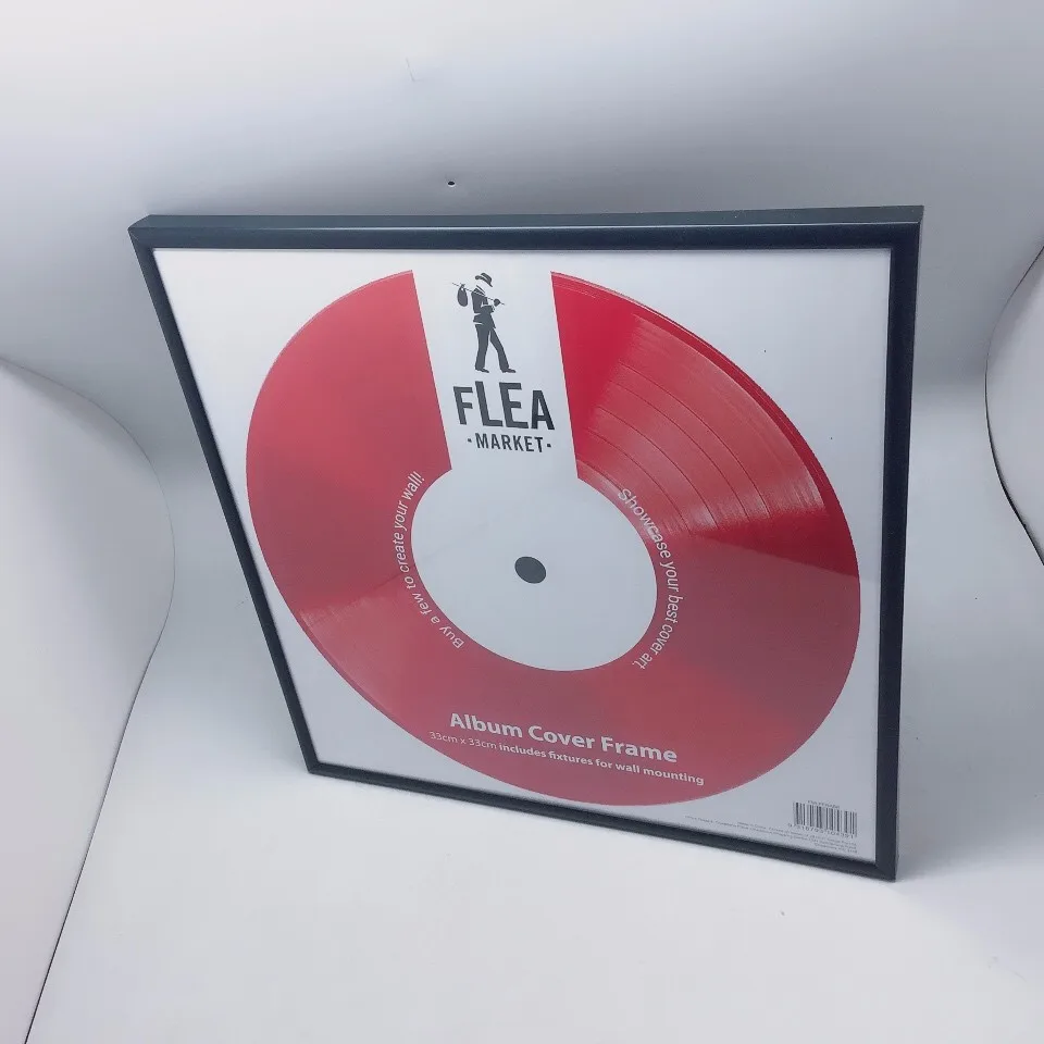 Souvenir Picture Photo Frame Hot Selling Cheap Creative Vinyl Record Funny Plastic Durable Painting Frame Rectangle Western