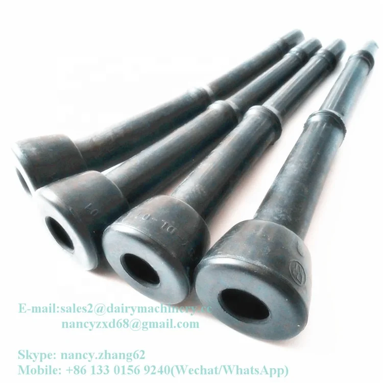 DL01 cow milking long rubber milk liner, milking machine parts