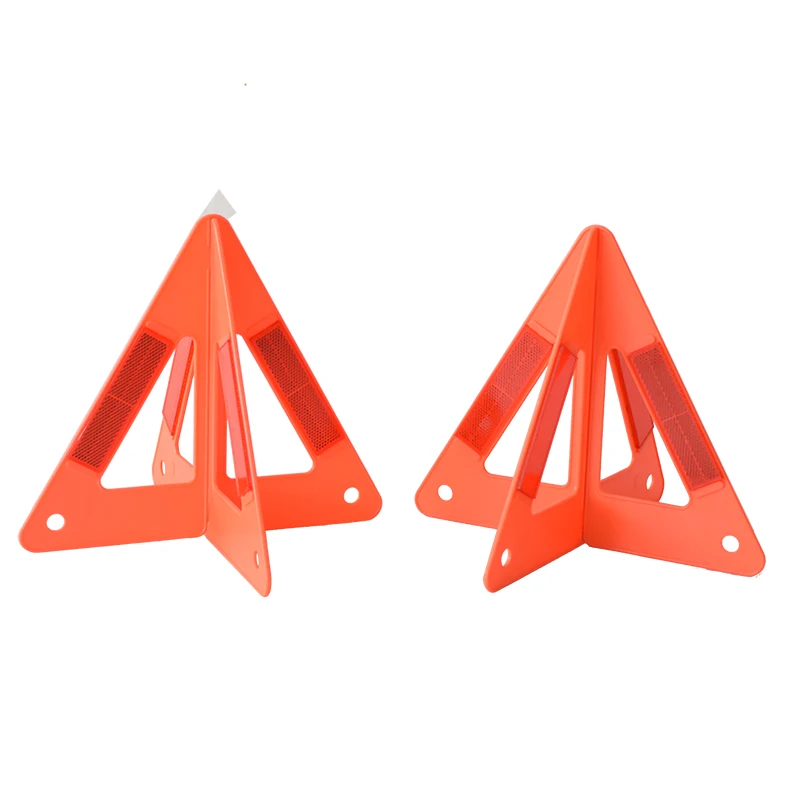 Red Emergency Tool High Reflective Emergency Hot Sell Traffic Triangle Warning With EMark Certification