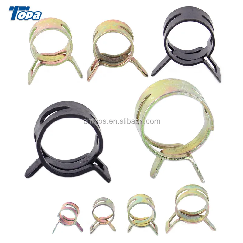 304 нержавеющая сталь уши градусов гофрированное соединение тяжелые загруженные воды Ss мини замок пружины Хоса хокса