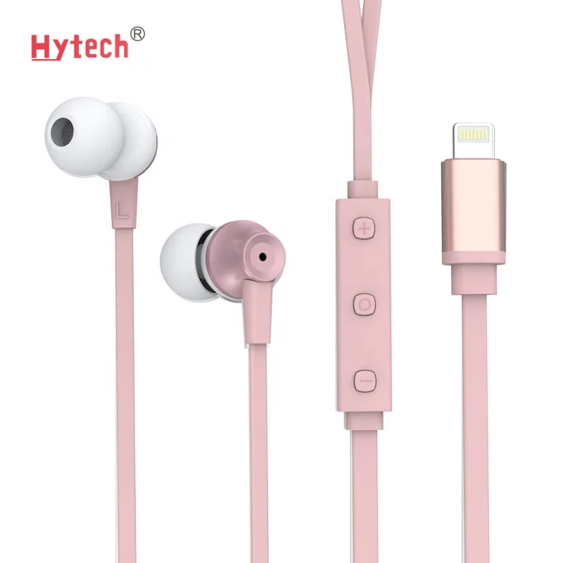 AP-03 Hi-Fi earphone, light-ning stereo in-ear headset, MFi certificated earphone with controller