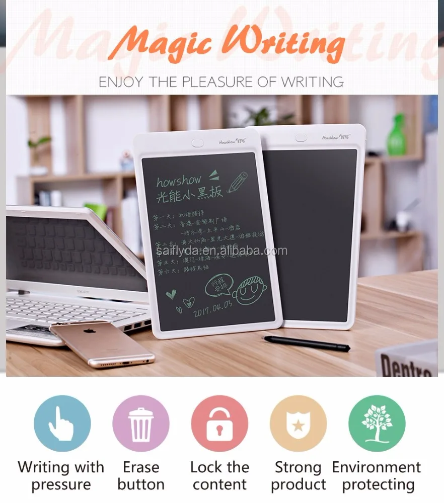 
Cheap 8.5 inch 10 inch Electronic Kids Digital LCD Writing Drawing Tablet Memo Pad with Pen 