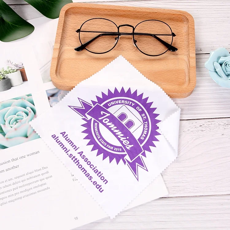 Новинка 2020 г., чистящая ткань из микрофибры с напечатанным логотипом на заказ для полировки ювелирных изделий