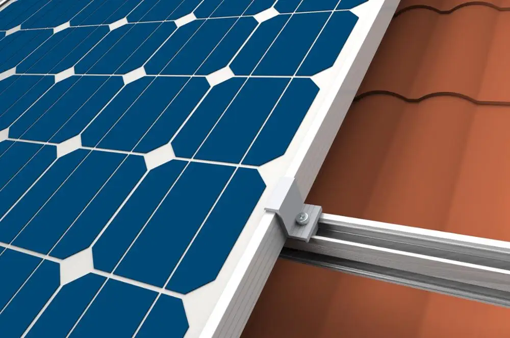 Поставка продукции, крепление на крышу фотоэлектрической солнечной панели