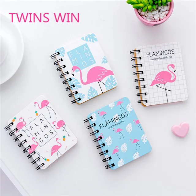 Европейские Рекламные Оптовые Канцелярские товары прайс-лист OEM 2019 Новинка Мультяшные Фламинго печатная бумага для письма молочный блокнот